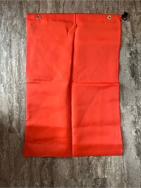 eco2go Bright Orange Drawstring Laundry Bags (3)